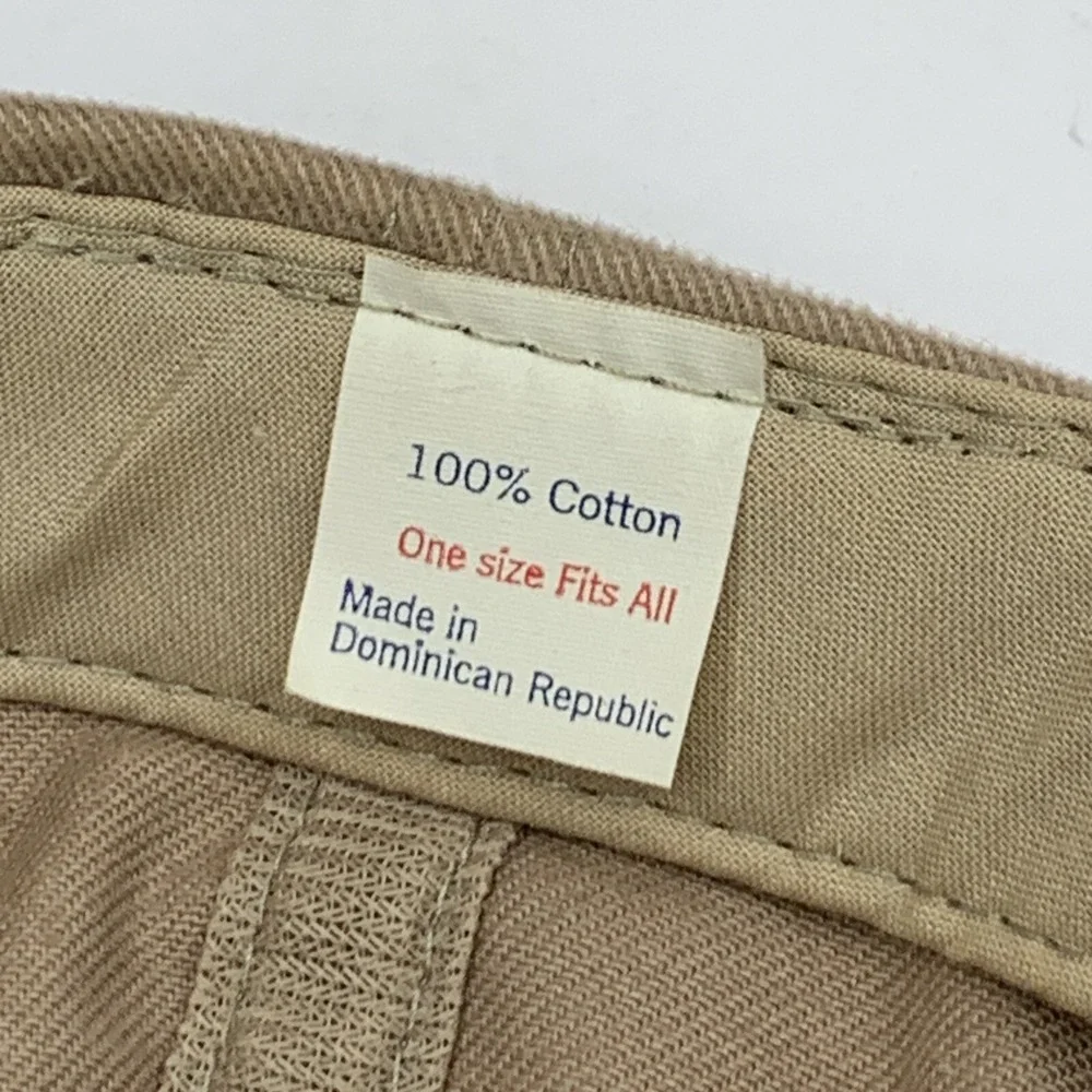 Mannix Oil Company Inc Hat Tan Green Adjustable Snapback Cap Factory